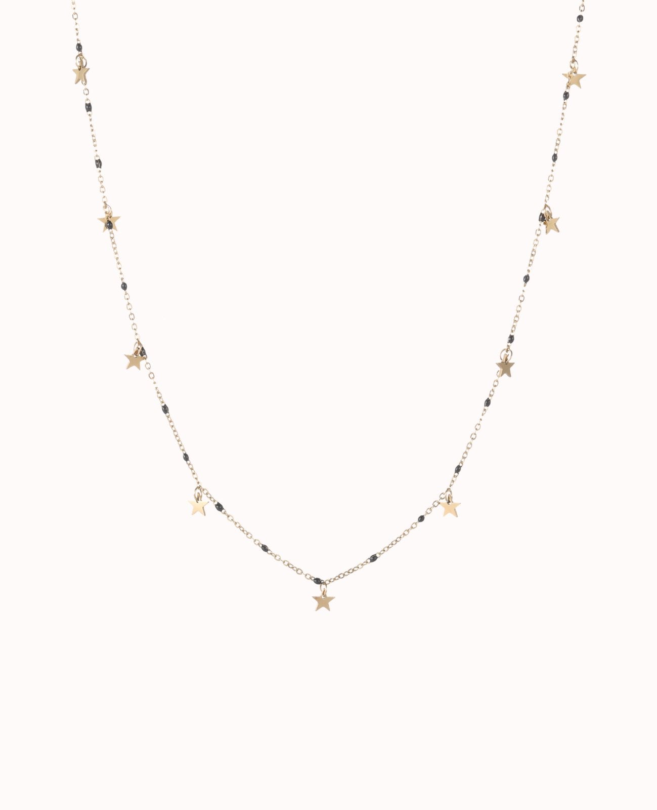 Goudkleurige ketting met sterretjes - Nouka
