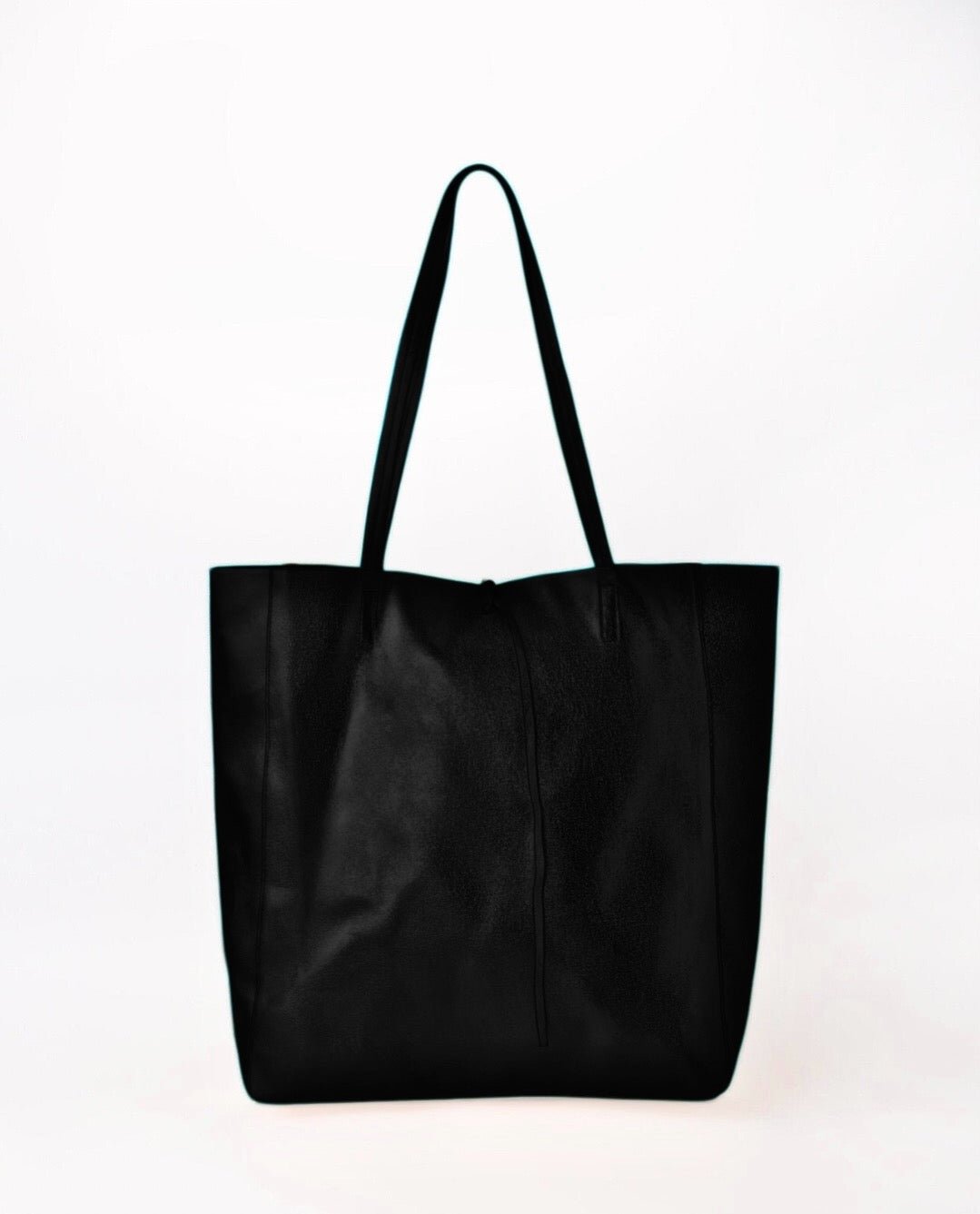 Shopper in metallic zwart - Nouka