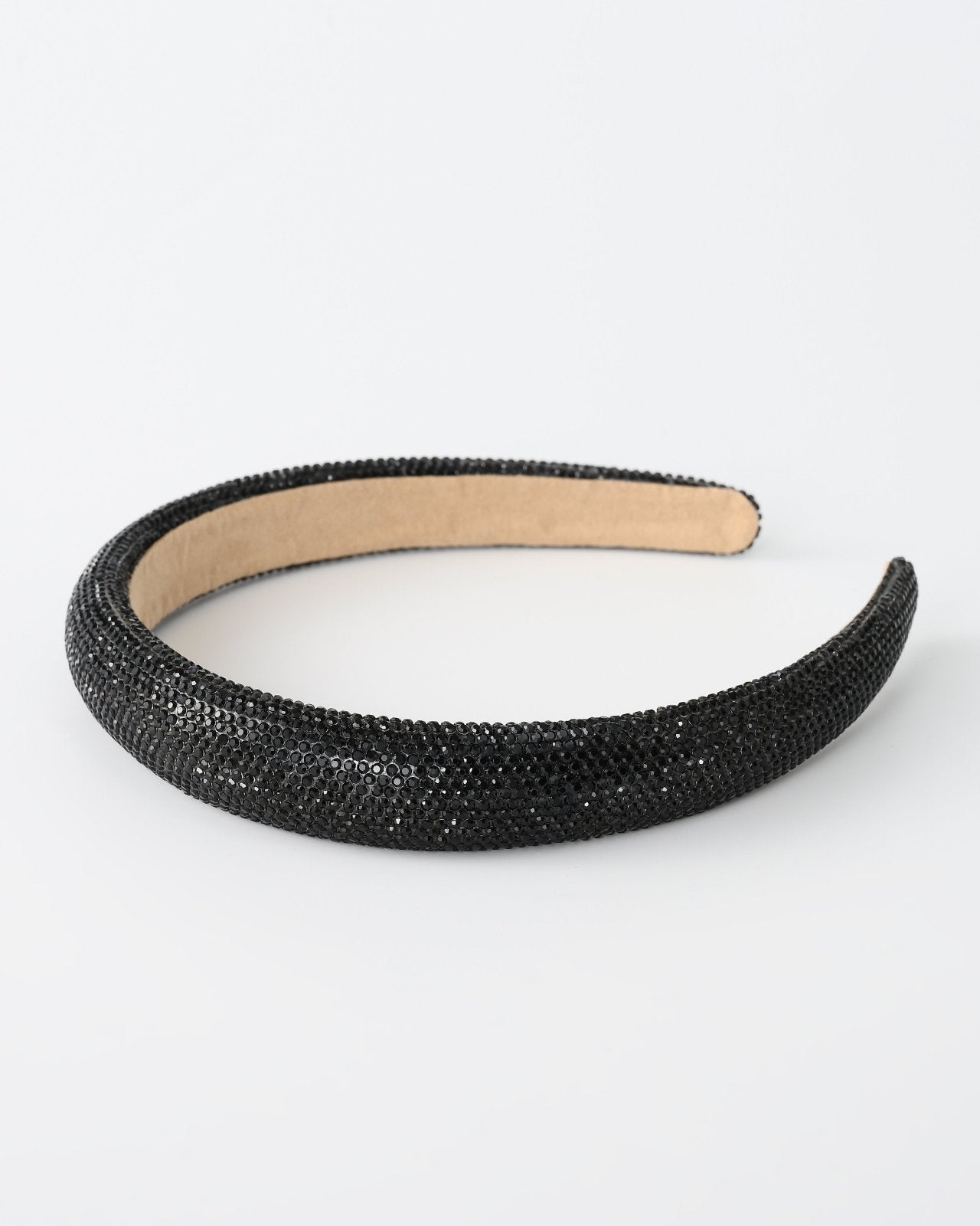 Zwarte glitter haarband - Nouka