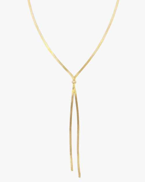 Extended Stay Y Necklace