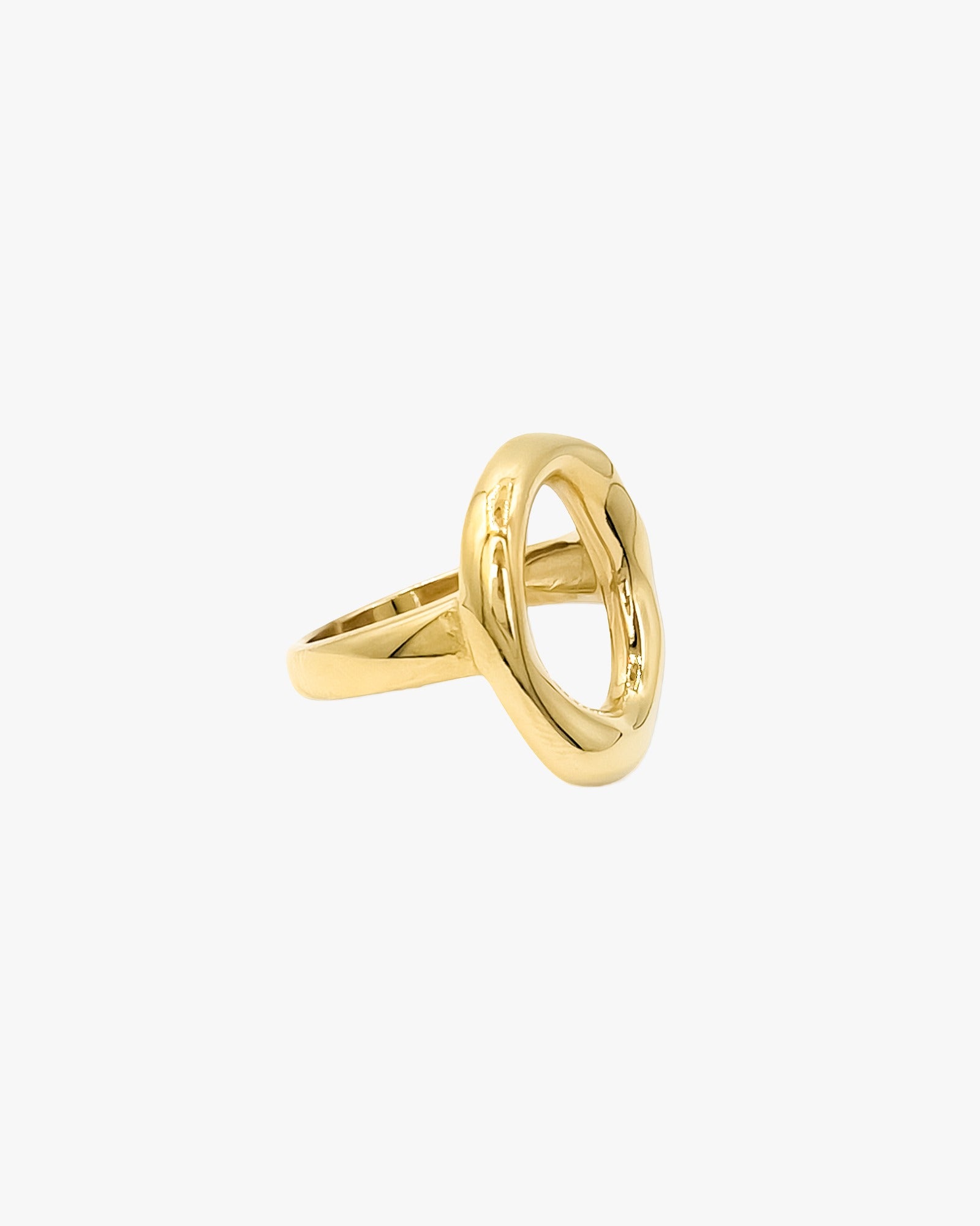 Oval Cutout Ring