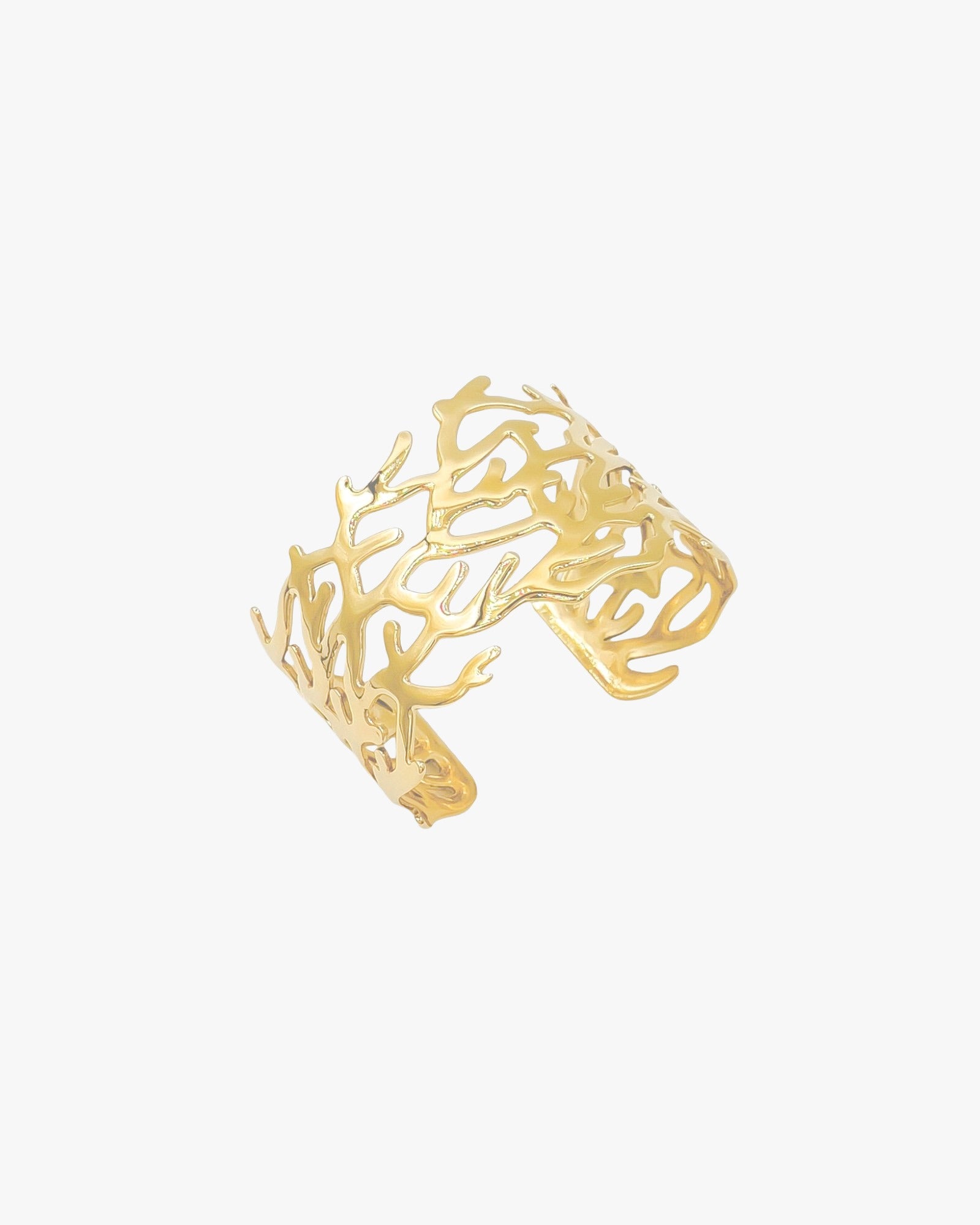 Coral Garden Cuff Bracelet