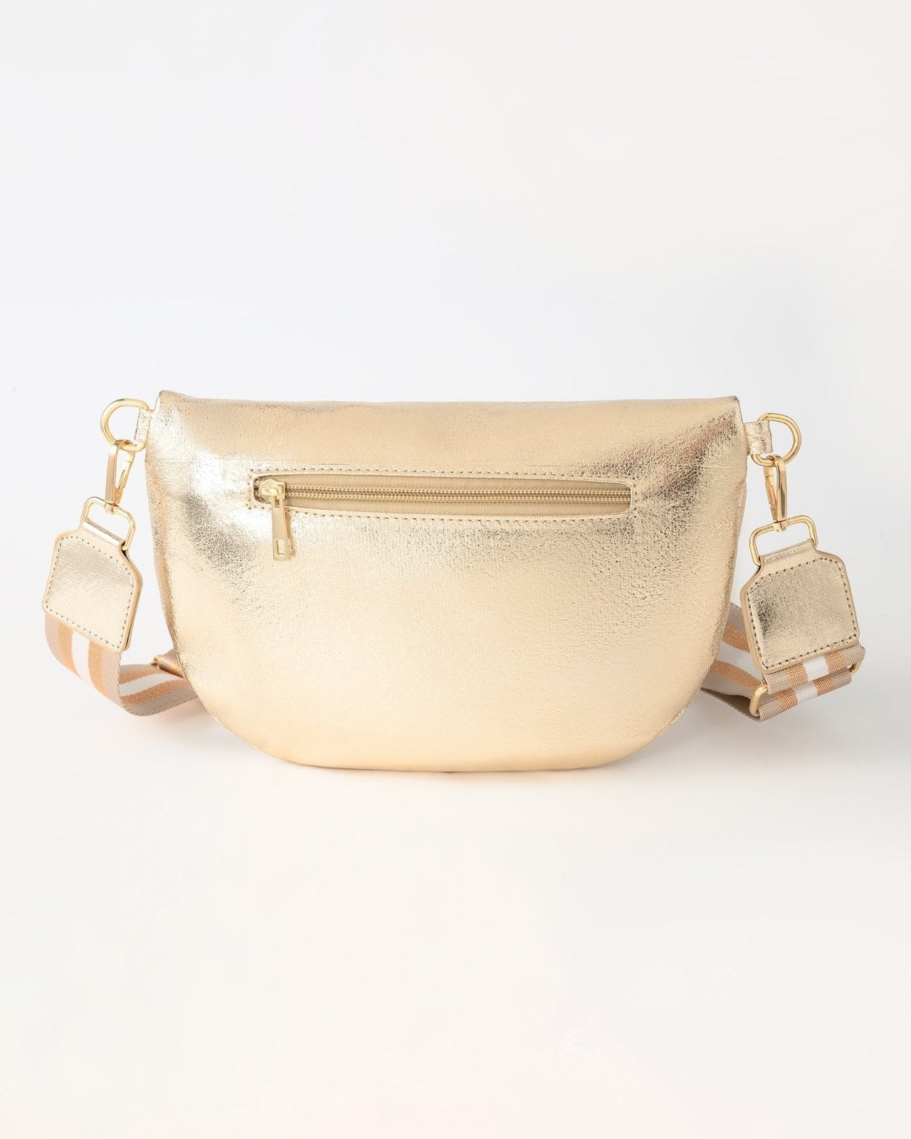 Goudkleurige crossbody buideltas - Nouka