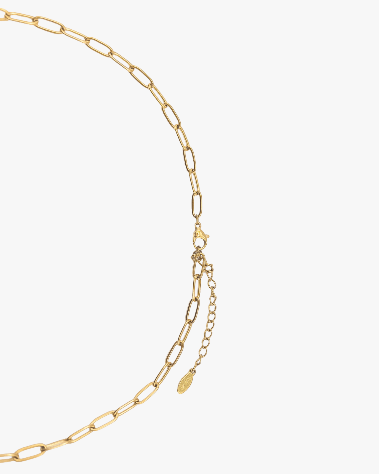 Goudkleurige statement ketting met schelp hangers - Nouka