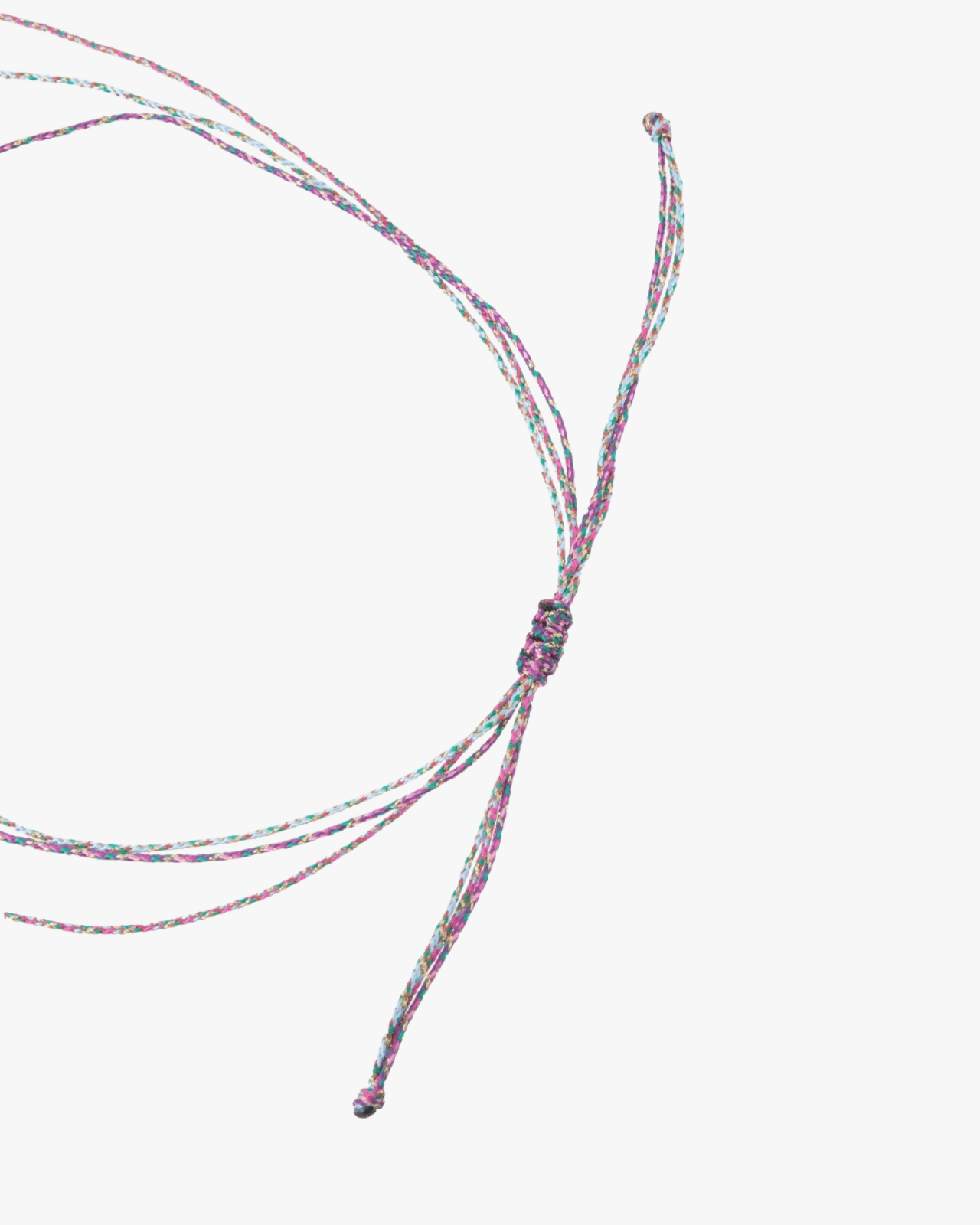 Multicolor statement ketting met laagjes en hangers - Nouka
