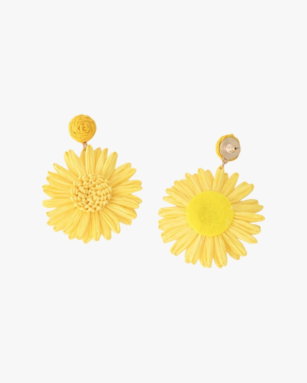 Vrolijke gele bloemen oorbellen - Nouka