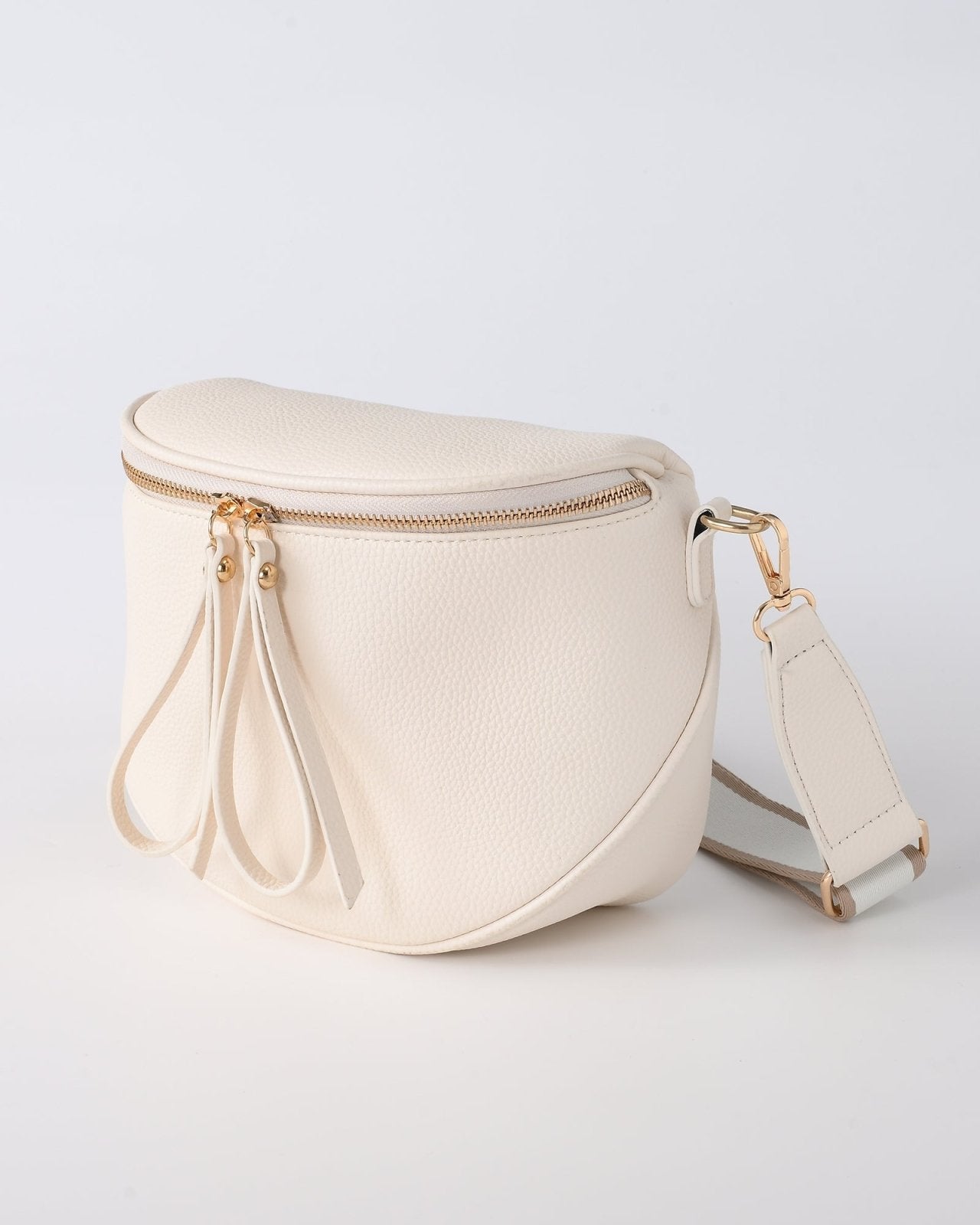 Witte crossbody buideltas - Nouka