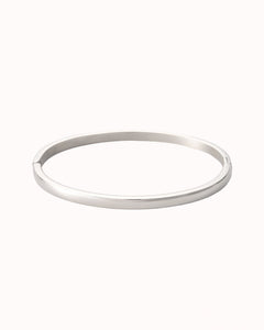 Zilverkleurige bangle - Nouka